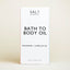 Bath To Body Oil
